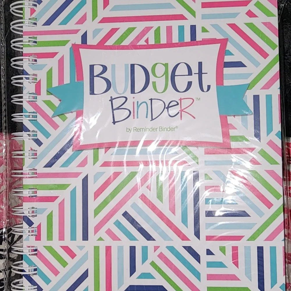 Budget Organizer - Multicolor Geometric Design